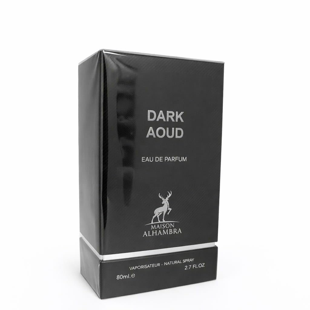 413BaDFamDL._SL1024_.jpg Dark Aoud by Maison Alhambra for Unisex - 2.7 oz EDP Spray - Image 1