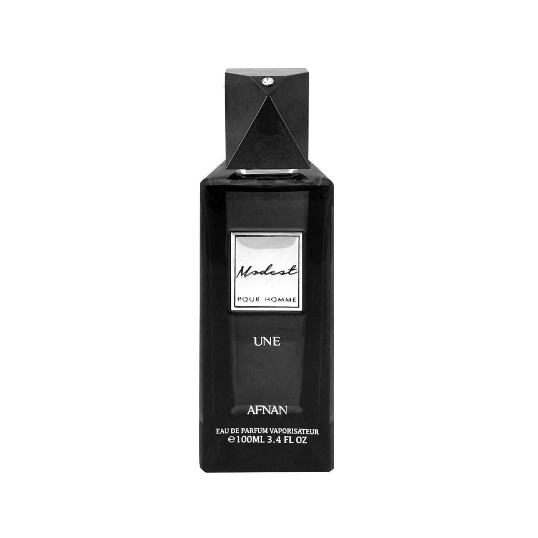 41LfuYAtWAL._SL1080_.jpg Afnan Modest Pour Homme Eau de Parfum Spray, 3.4 Fl. Oz - Image 1