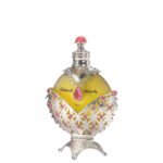 Khadlaj Perfumes Hareem Al Sultan Silver - Floral, Rose, Musky, Sweet & Woody- – Long-Lasting Concentrated Perfume Oil for Unisex