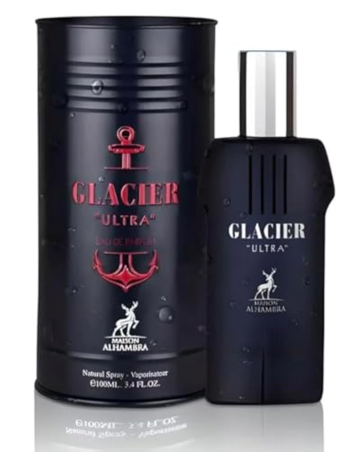 6167buyPEYL._SL1500_.jpg Glacier Ultra by Maison Alhambra for Men - 3.4 oz EDP Spray - Image 1