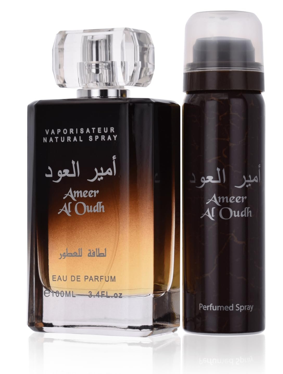 61gBdyA8DSL._SL1432_.jpg Lattafa Ameer Al Oudh 2 piece set for Unisex (3.4 Ounce Eau de Parfum Spray + 1.7 Ounce Deodorant Spray) - Image 1