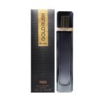Gold Rush Man For Men 3.4 Fl oz EDT Spray By Paris Hilton, Black