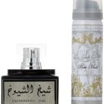 Lattafa Perfumes Sheikh Al Shuyukh Black 2-Piece Set for Unisex