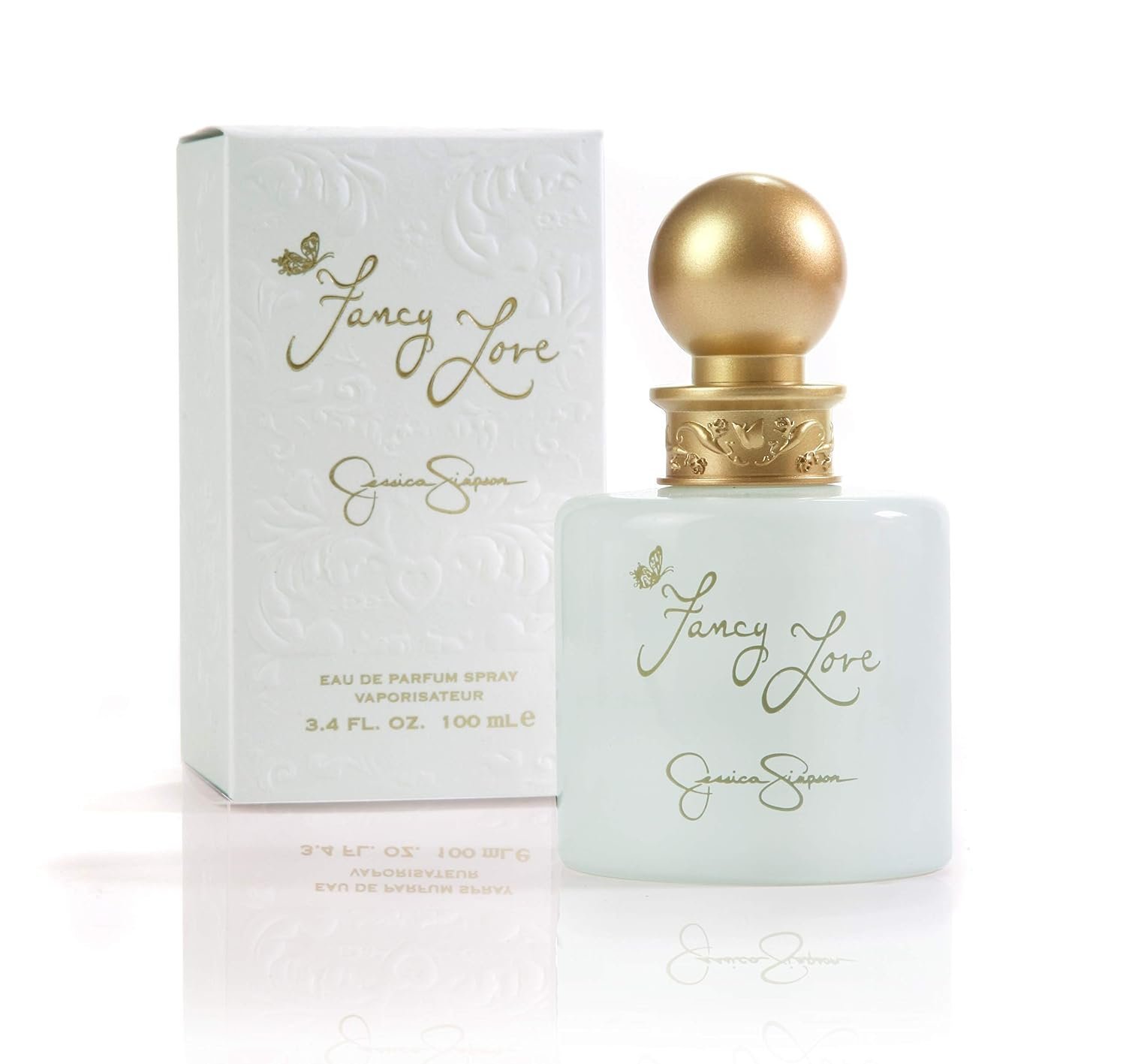 71kDqVbaGL._SL1500_.jpg Jessica Simpson Fancy Love by Jessica Simpson for Women. Eau De Parfum Spray 3.4-Ounce - Image 1