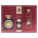Lattafa Pride Nebras – Fruity, Sweet, Vanilla, Amber – 3-Piece Gift Set for Unisex