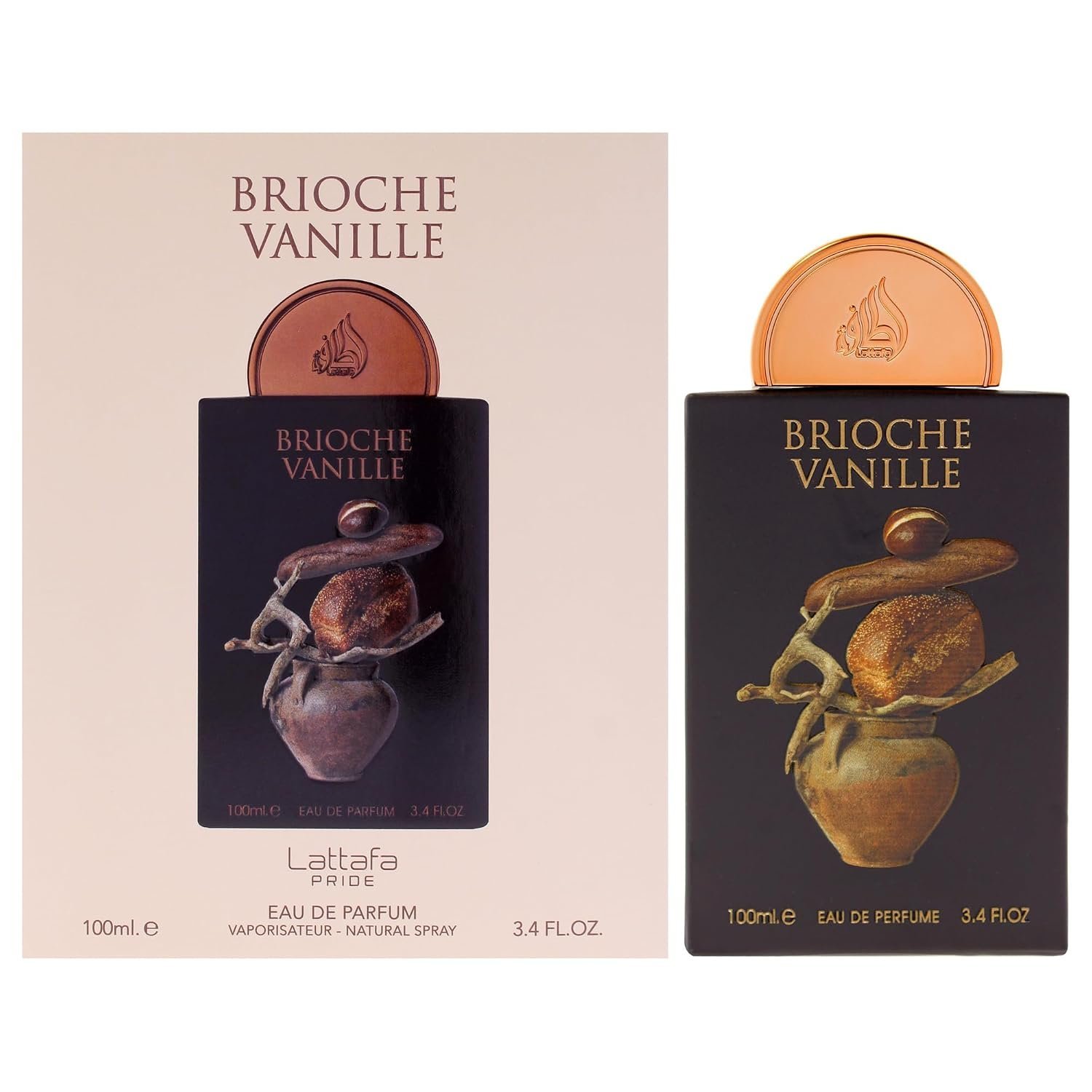 71wM3jaE-NL._SL1500_.jpg Lattafa Pride Brioche Vanille for Unisex Eau de Parfum Spray, 3.4 Ounce / 100 Ml - Image 1