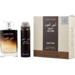 Lattafa Ameer Al Oudh 2 piece set for Unisex (3.4 Ounce Eau de Parfum Spray + 1.7 Ounce Deodorant Spray) - Image 3