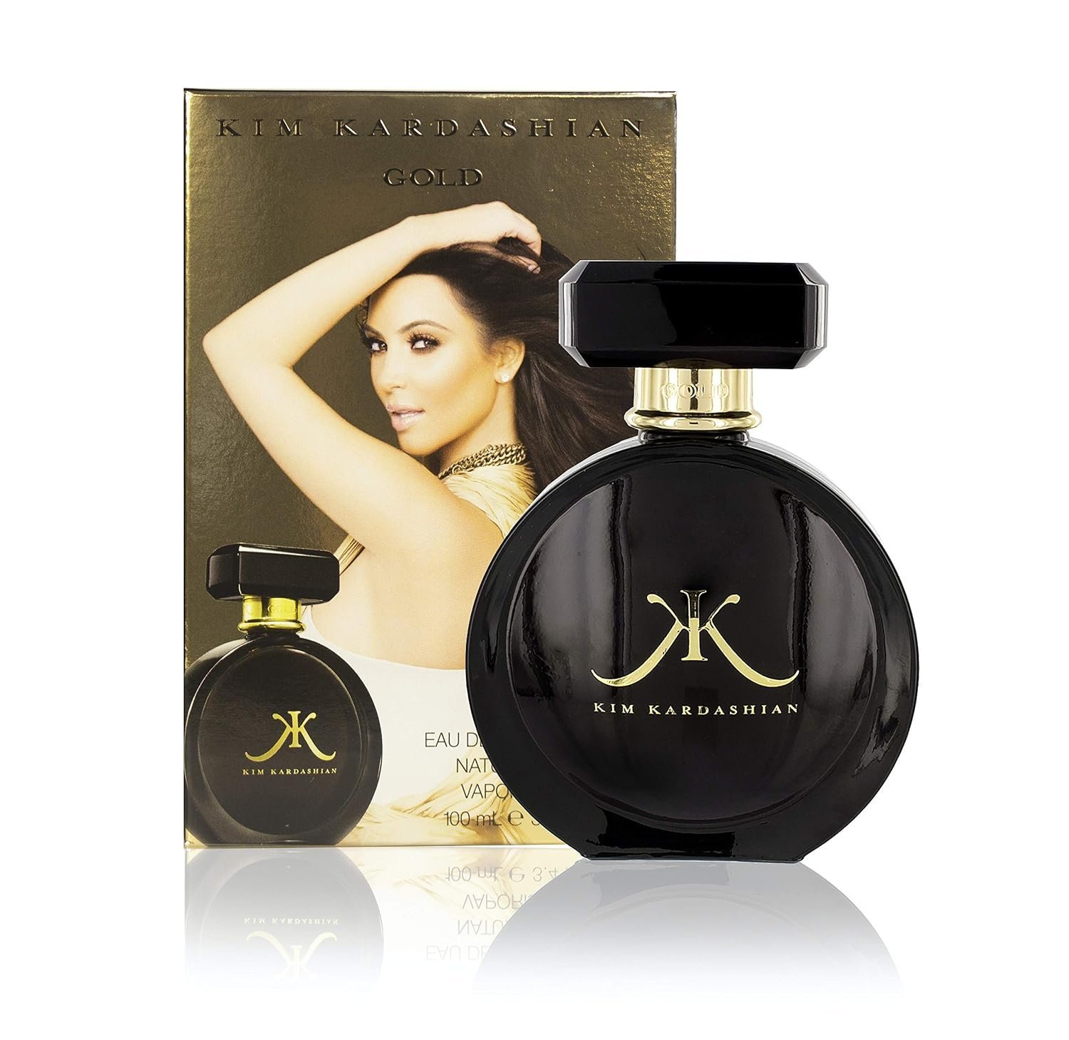 81Ct6l-9DoL._SL1500_.jpg Kim Kardashian Gold Eau De Parfum Spray, 1.55 Pounds - Image 1