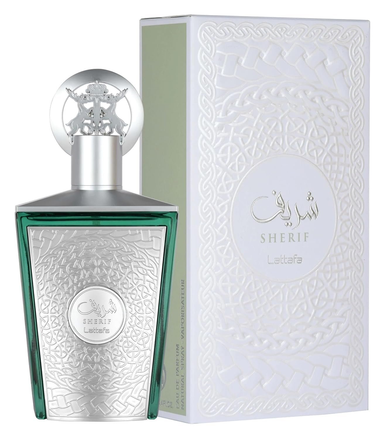 81hEQwwWY2L._SL1500_.jpg Lattafa Sherif – Fruity, Woody, Musky, Aromatic – Eau de Parfum Spray Long-Lasting Fragrance for Unisex, 3.4 Ounce / 100 ml - Image 1