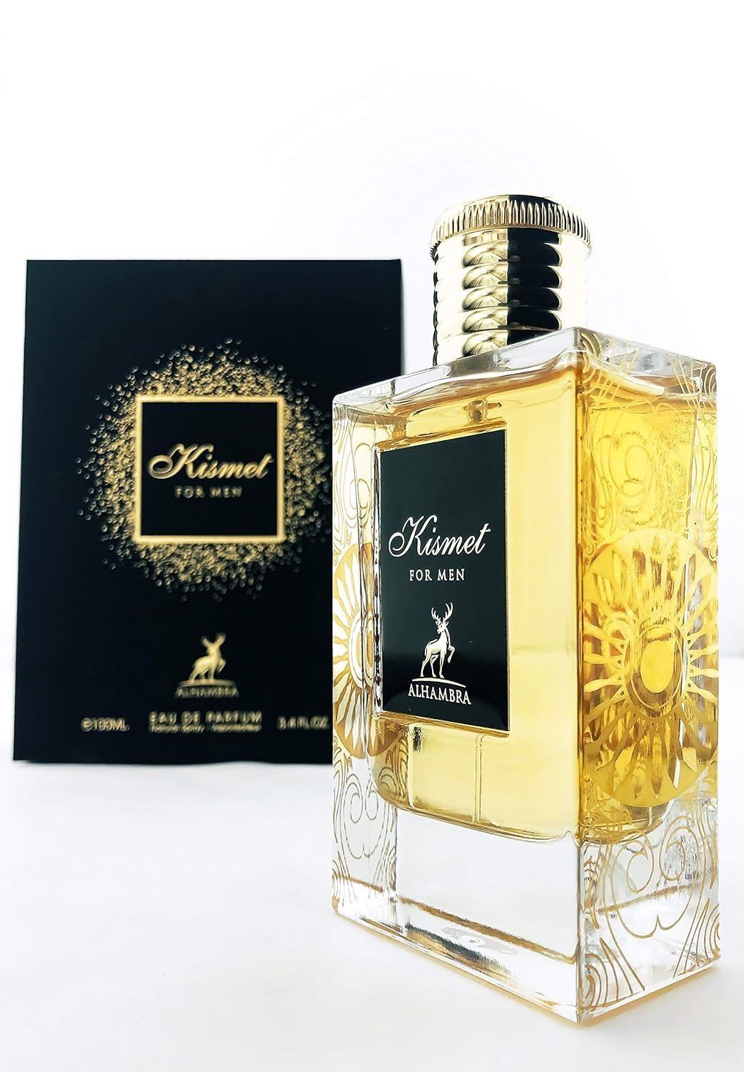 81pAm8WFiDL._SL1500_.jpg ALHAMBRA KISMET 3.4 EAU DE PARFUM SPRAY FOR MEN - Image 1