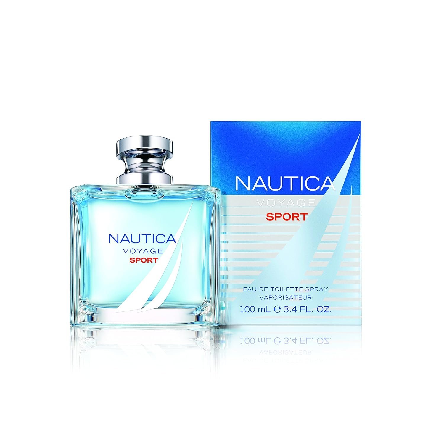 81zU6yO1L9L._SL1500_.jpg Nautica Voyage Sport Eau de Toilette for Men, 3.4 Fluid Ounce - Image 1